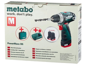 Дрель-шуруповерт Metabo PowerMaxx BS 2014 Basic (600079550)