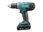 Дрель-шуруповерт Makita DF457DWE