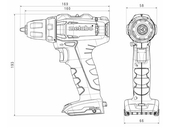 Дрель-шуруповерт Metabo PowerMaxx BS 12
